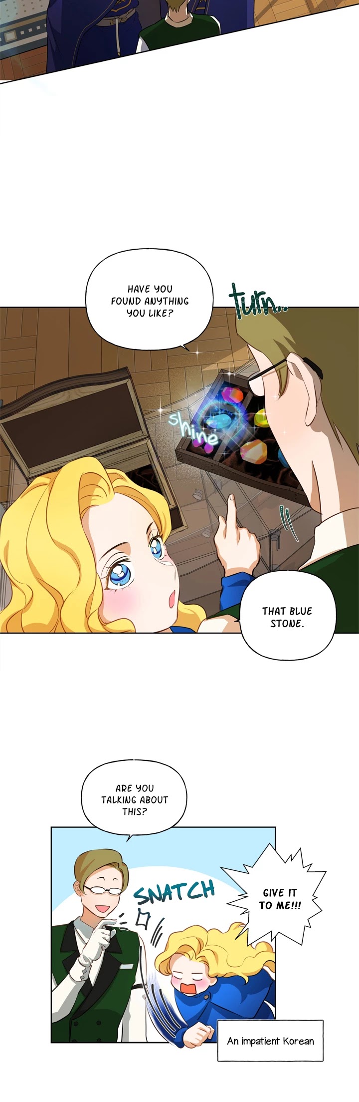 The Golden Haired Elementalist Chapter 28 page 3 - Chapter 28
