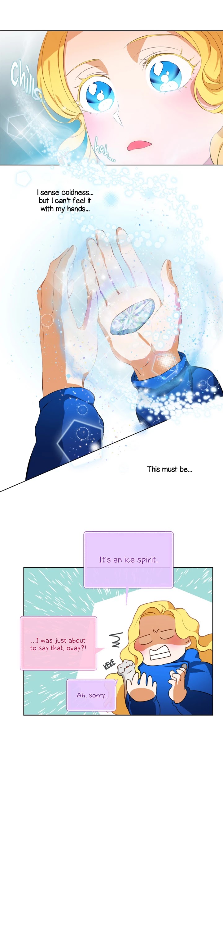 The Golden Haired Elementalist Chapter 28 page 4 - Chapter 28