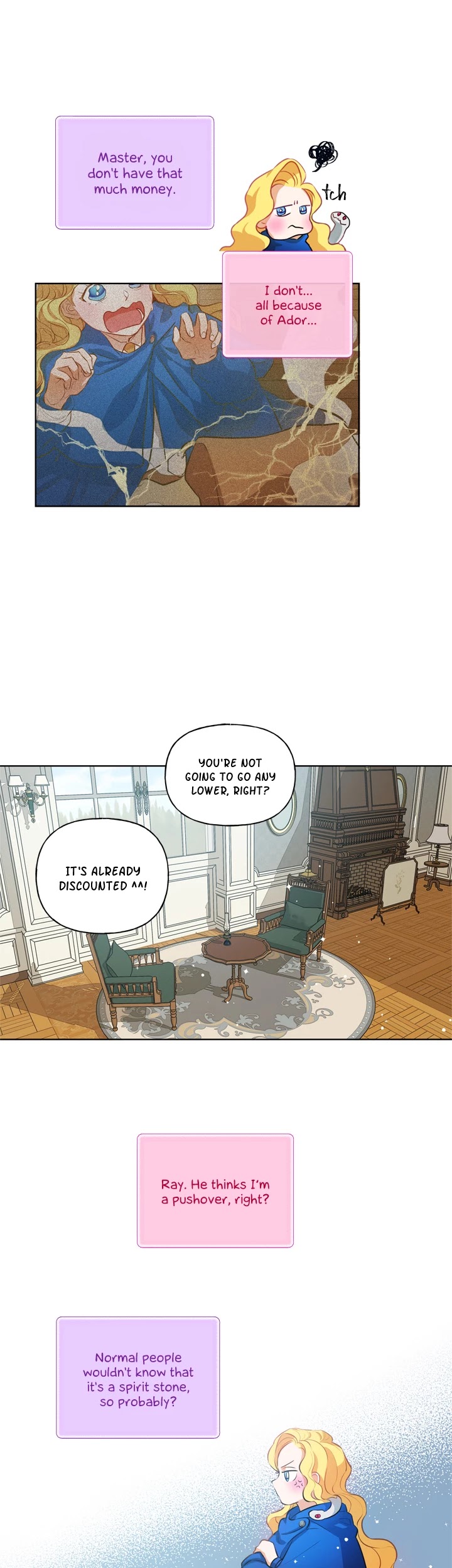 The Golden Haired Elementalist Chapter 28 page 9 - Chapter 28