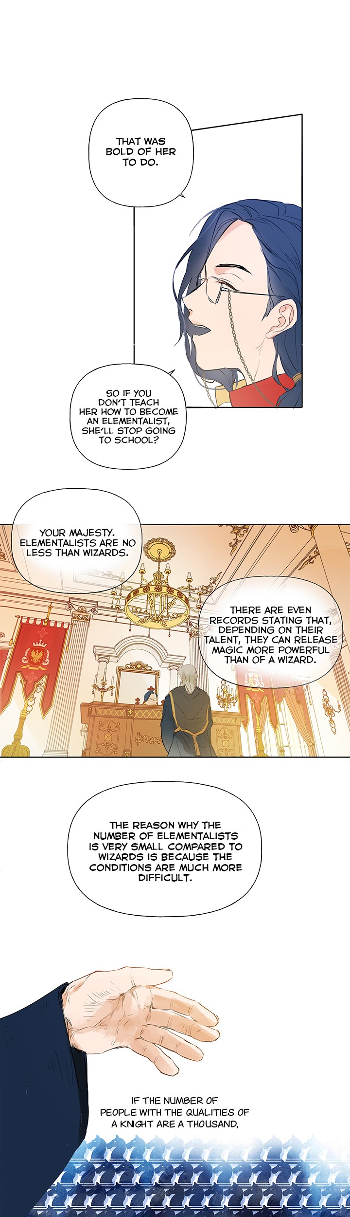 The Golden Haired Elementalist Chapter 3 page 10 - Chapter 3