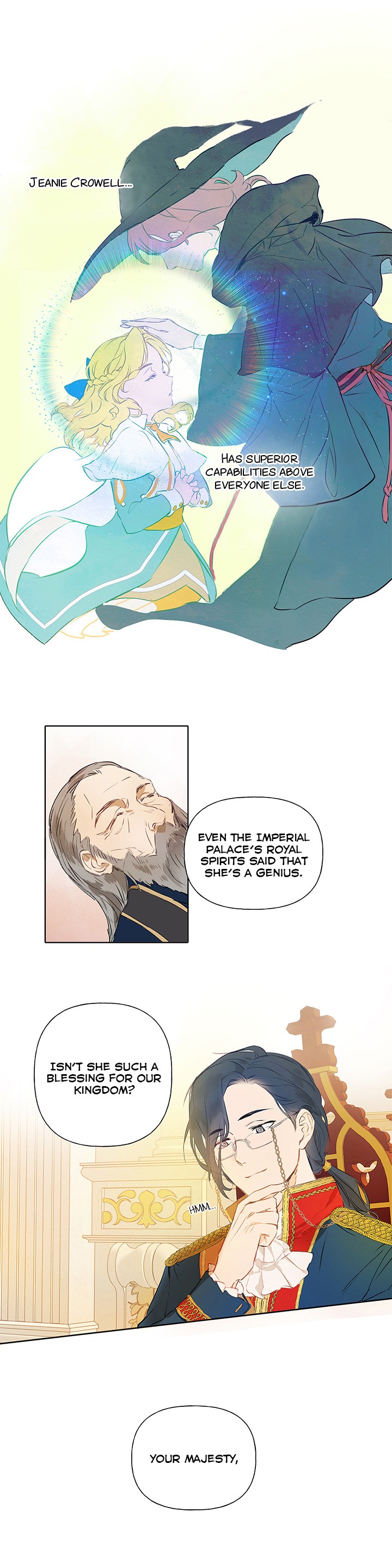 The Golden Haired Elementalist Chapter 3 page 12 - Chapter 3