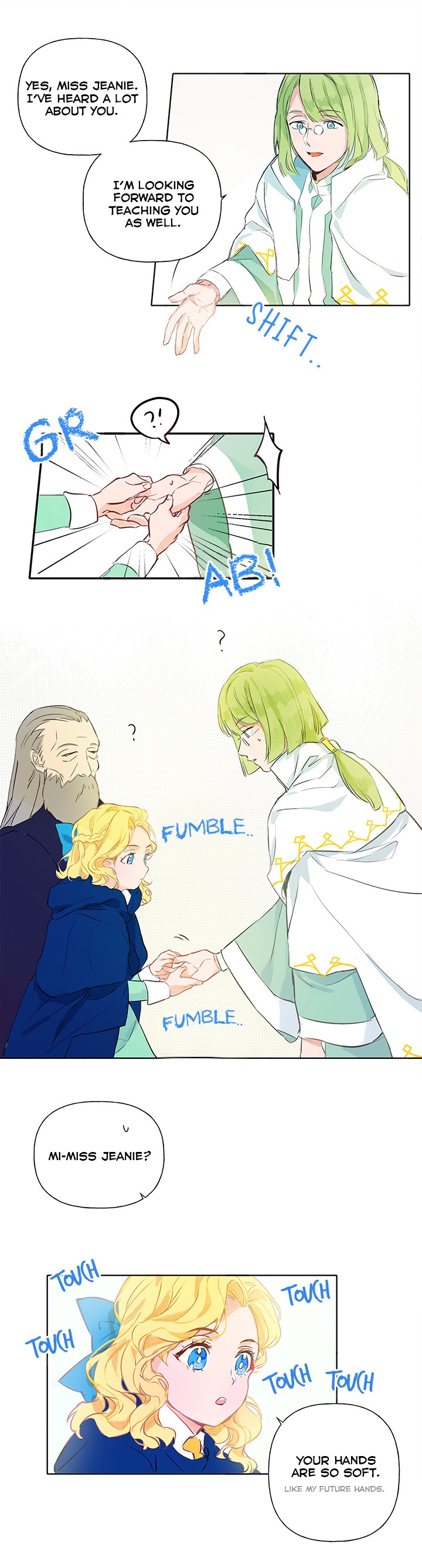 The Golden Haired Elementalist Chapter 3 page 18 - Chapter 3