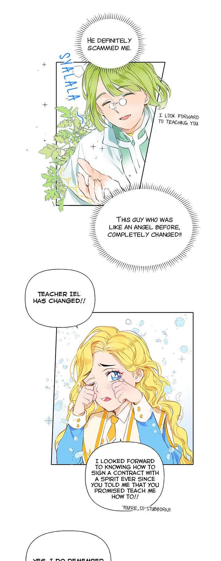The Golden Haired Elementalist Chapter 3 page 23 - Chapter 3
