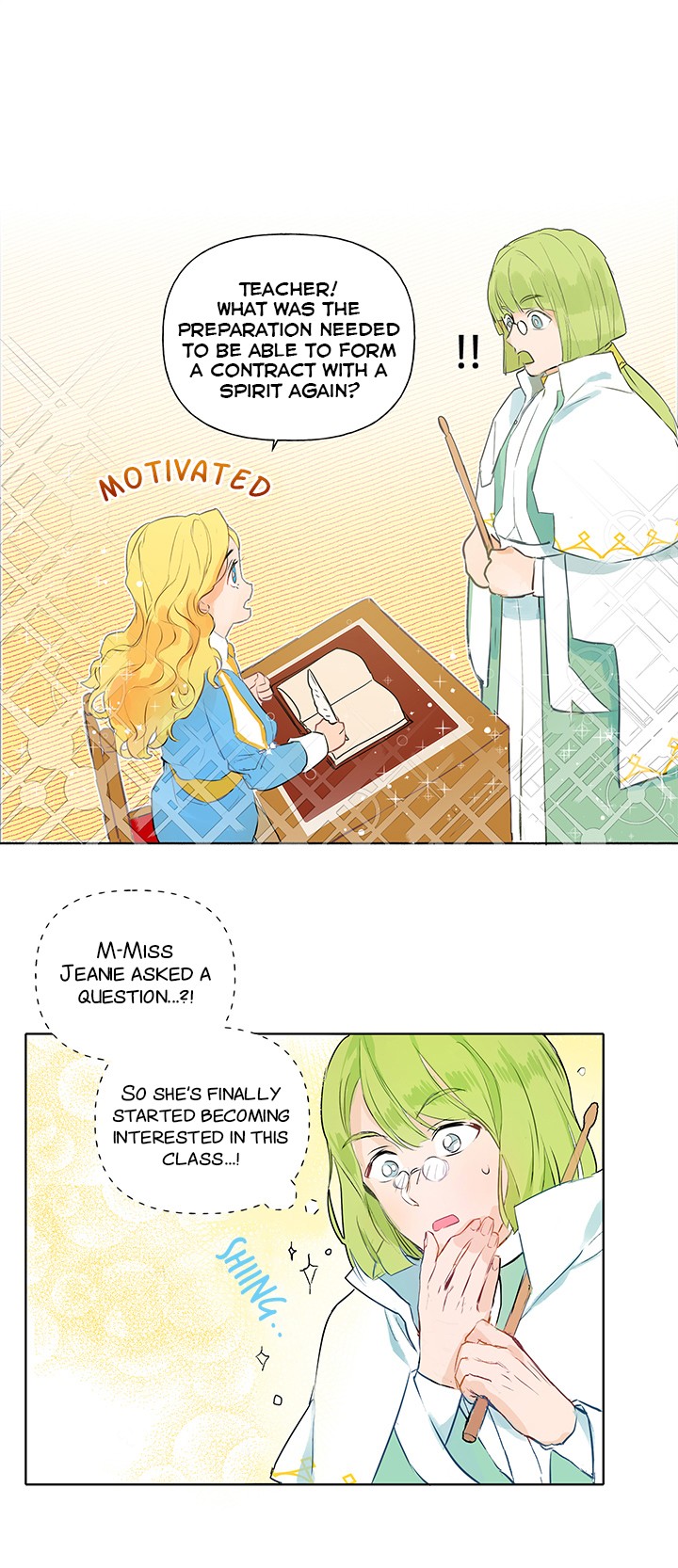 The Golden Haired Elementalist Chapter 3 page 27 - Chapter 3