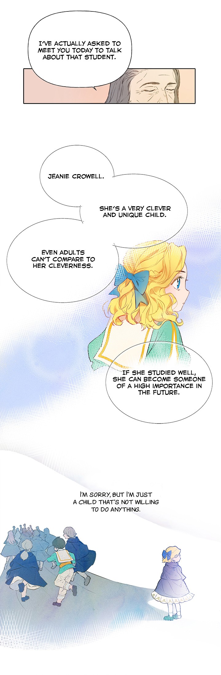 The Golden Haired Elementalist Chapter 3 page 8 - Chapter 3