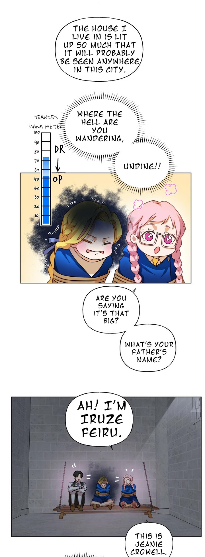 The Golden Haired Elementalist Chapter 31 page 47 - Chapter 31