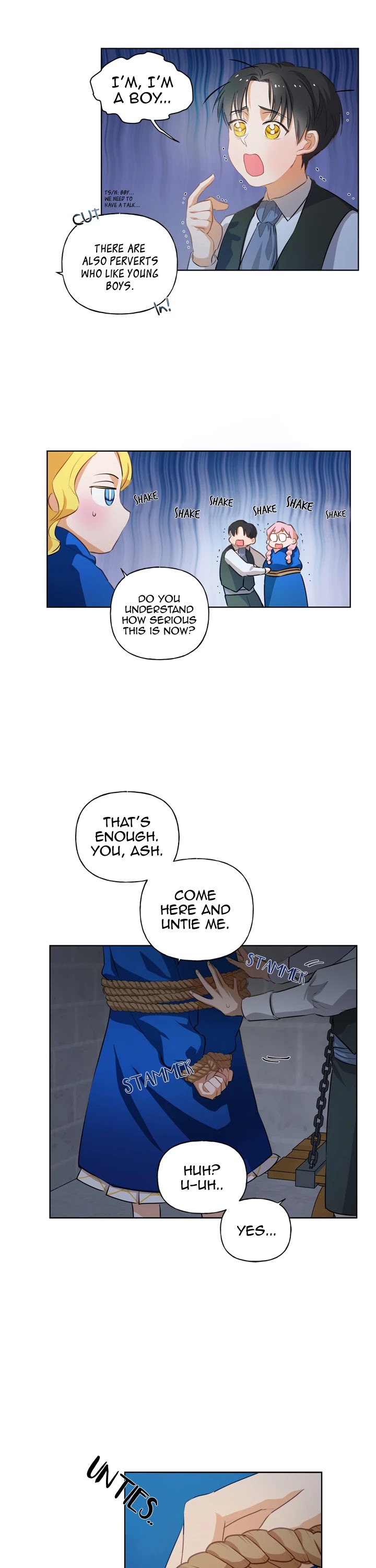 The Golden Haired Elementalist Chapter 32 page 12 - Chapter 32