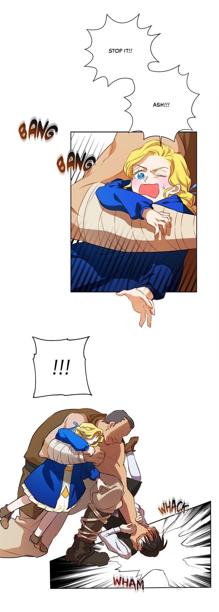 The Golden Haired Elementalist Chapter 33 page 8 - Chapter 33