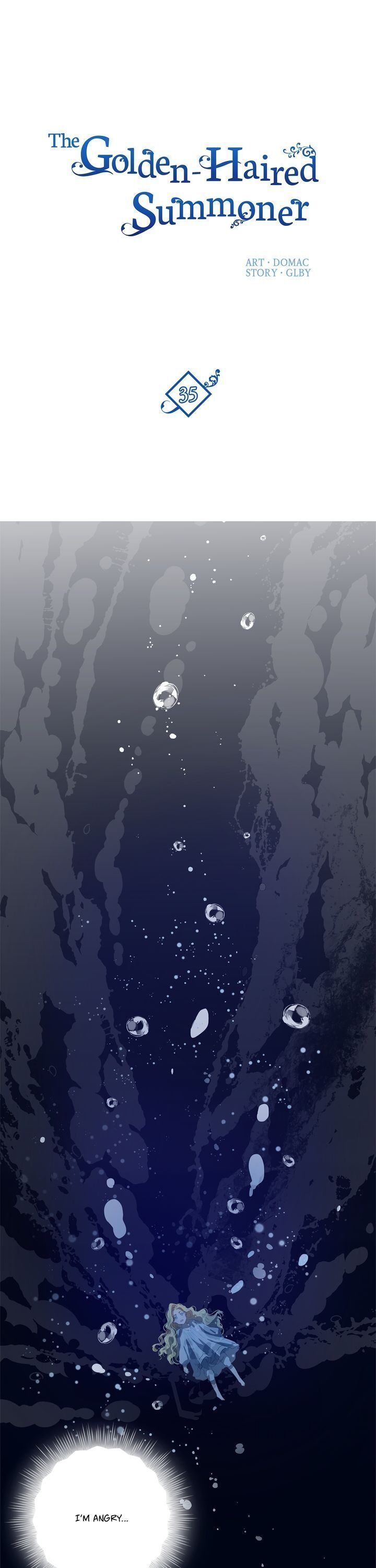 The Golden Haired Elementalist Chapter 35 page 1 - Chapter 35