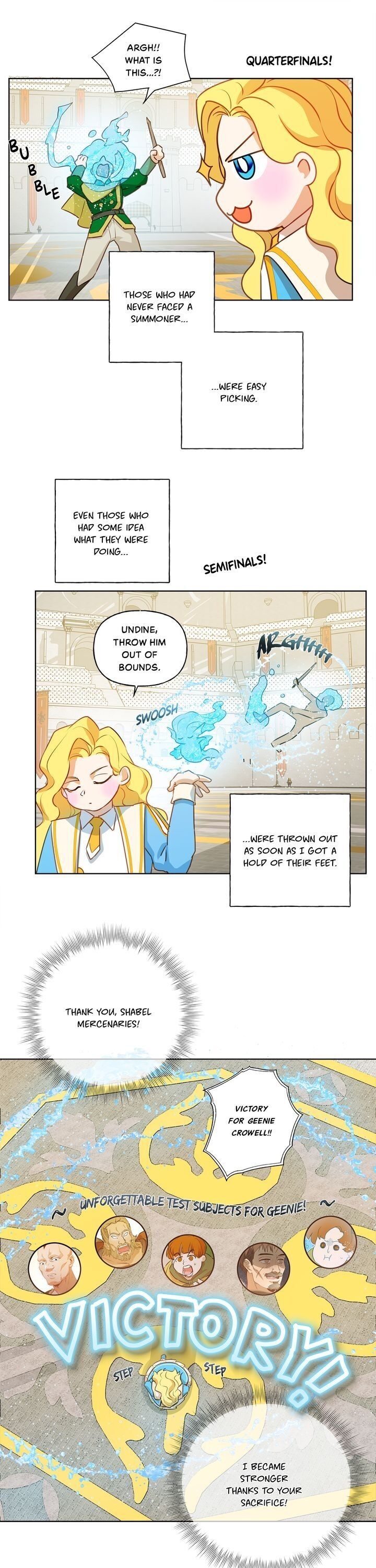 The Golden Haired Elementalist Chapter 36 page 19 - Chapter 36