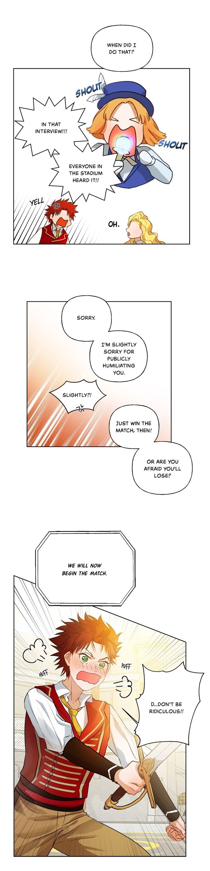 The Golden Haired Elementalist Chapter 36 page 45 - Chapter 36
