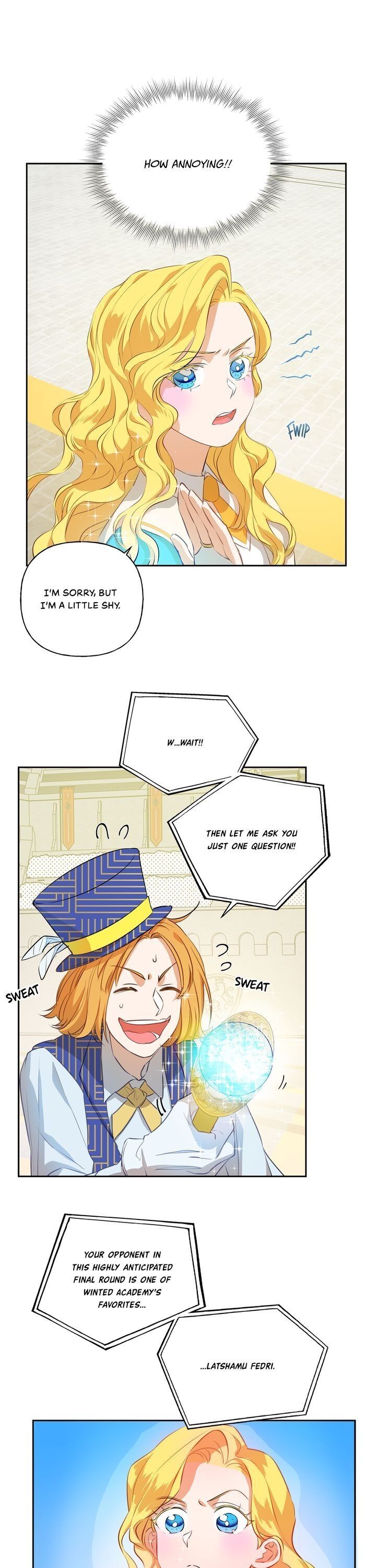 The Golden Haired Elementalist Chapter 36 page 9 - Chapter 36