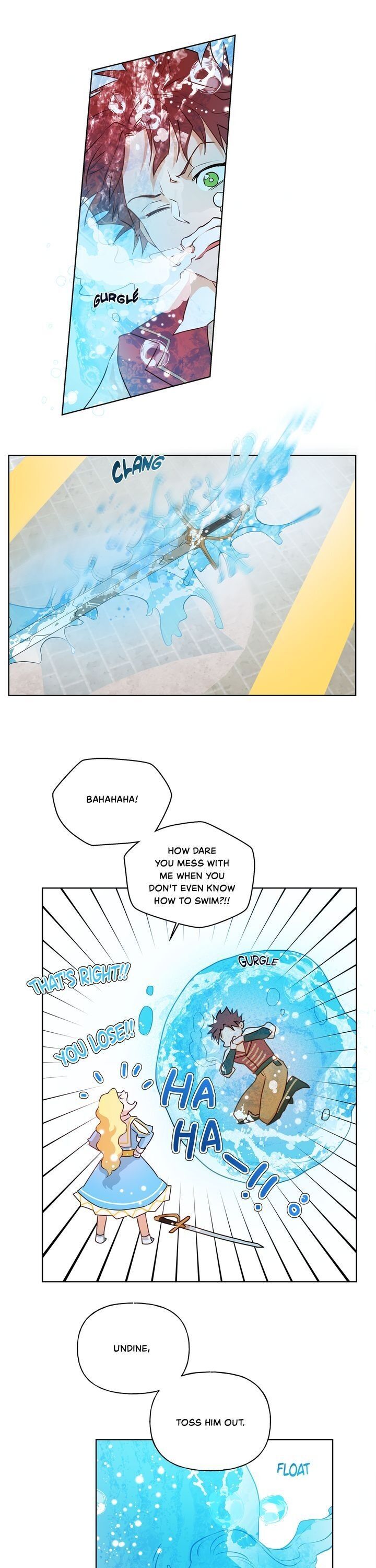 The Golden Haired Elementalist Chapter 37 page 12 - Chapter 37