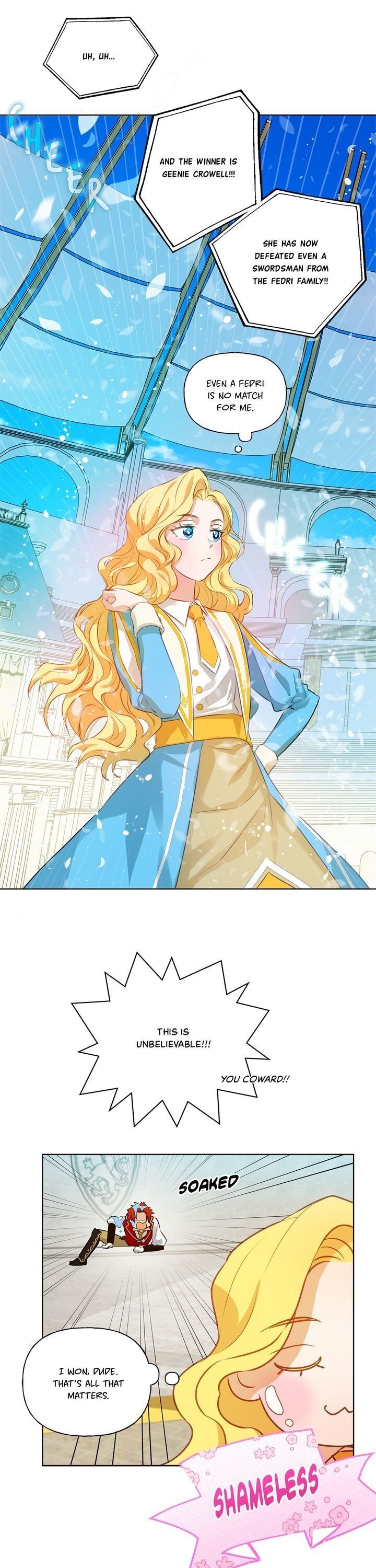 The Golden Haired Elementalist Chapter 37 page 15 - Chapter 37