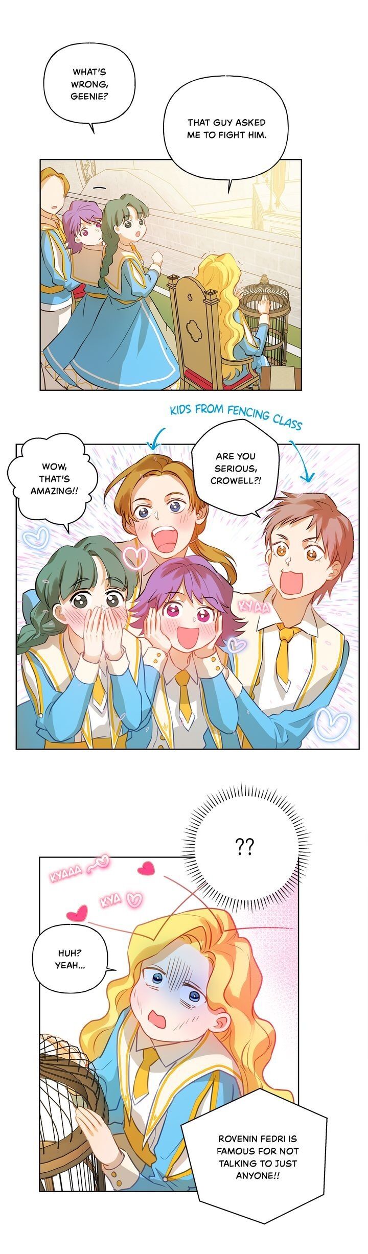 The Golden Haired Elementalist Chapter 37 page 32 - Chapter 37