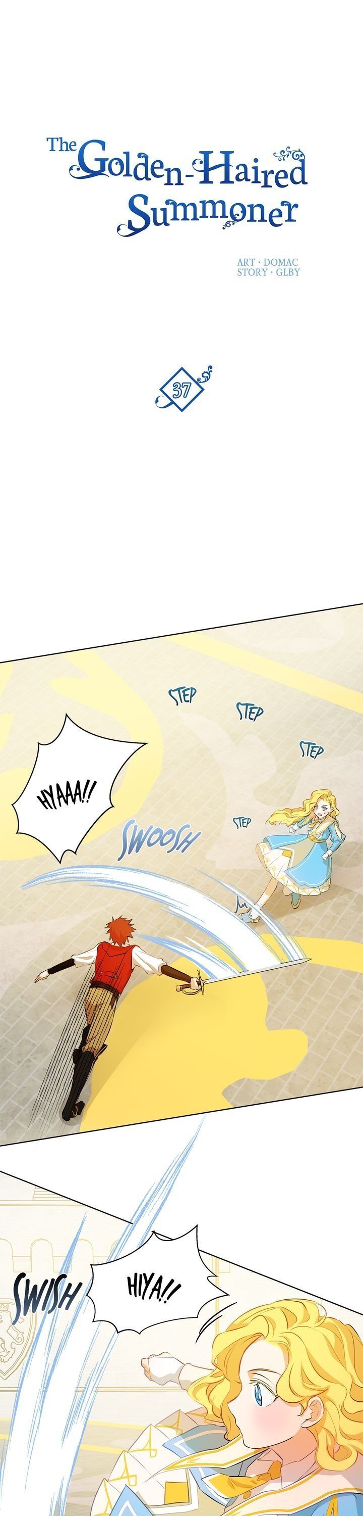 The Golden Haired Elementalist Chapter 37 page 4 - Chapter 37