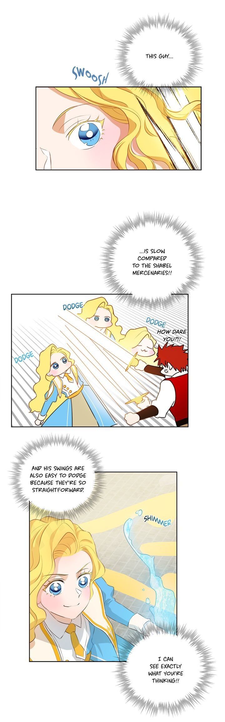 The Golden Haired Elementalist Chapter 37 page 6 - Chapter 37