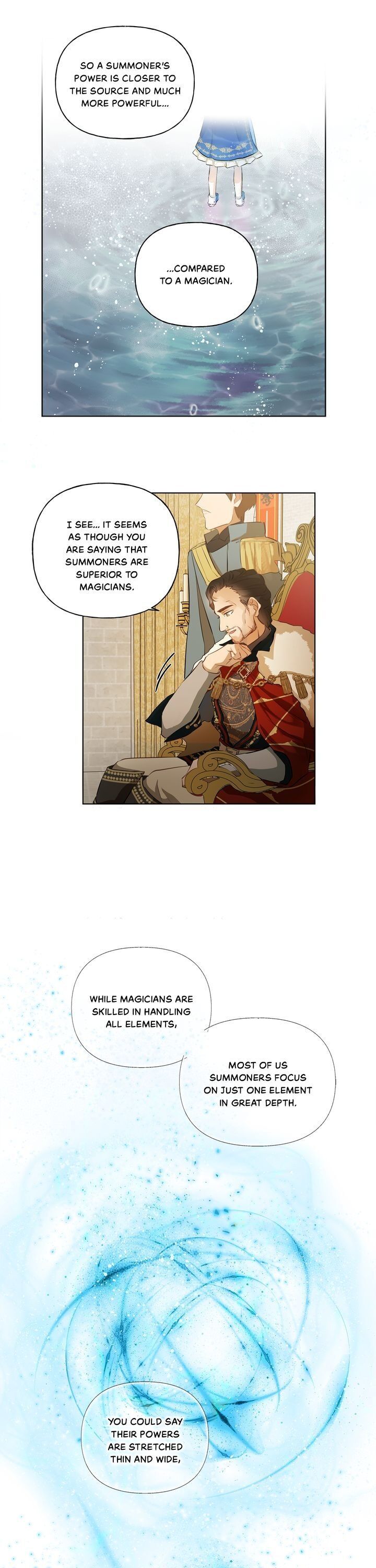 The Golden Haired Elementalist Chapter 38 page 10 - Chapter 38