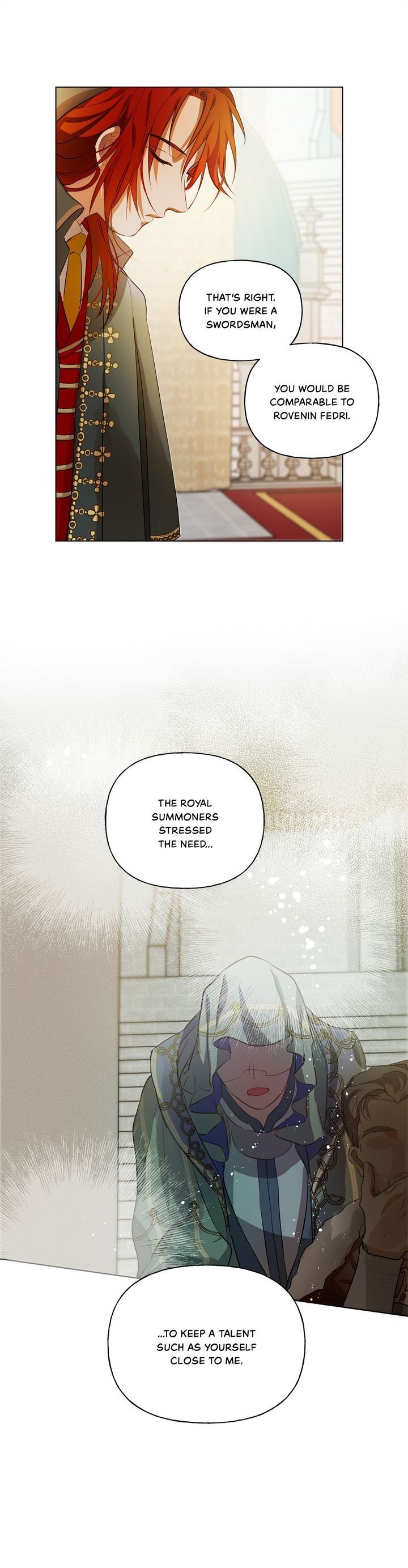 The Golden Haired Elementalist Chapter 38 page 14 - Chapter 38