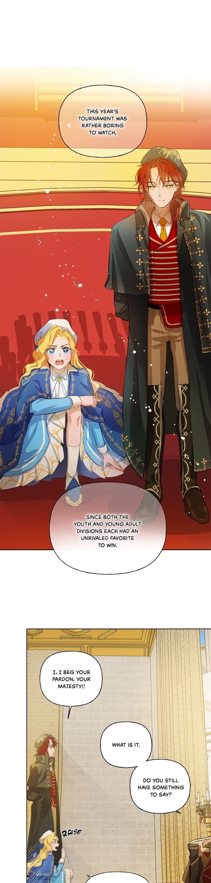 The Golden Haired Elementalist Chapter 38 page 40 - Chapter 38