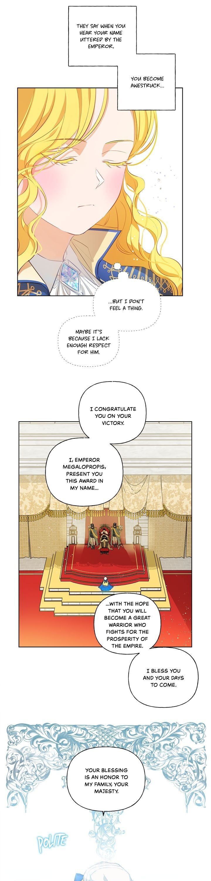 The Golden Haired Elementalist Chapter 38 page 5 - Chapter 38
