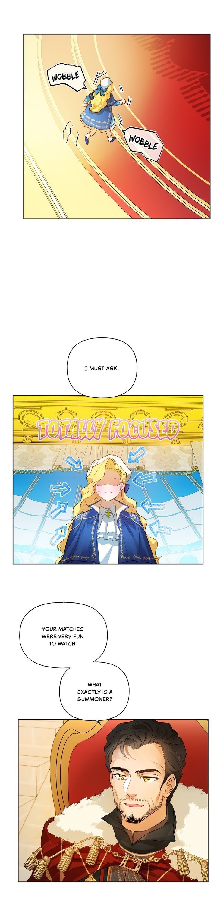 The Golden Haired Elementalist Chapter 38 page 8 - Chapter 38