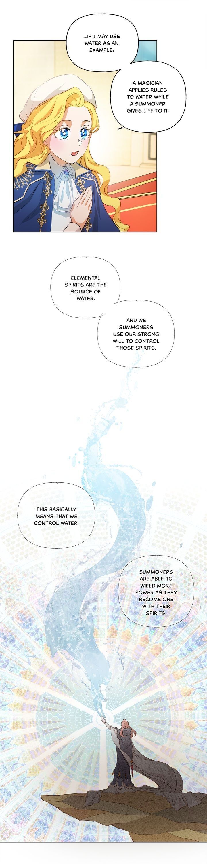 The Golden Haired Elementalist Chapter 38 page 9 - Chapter 38