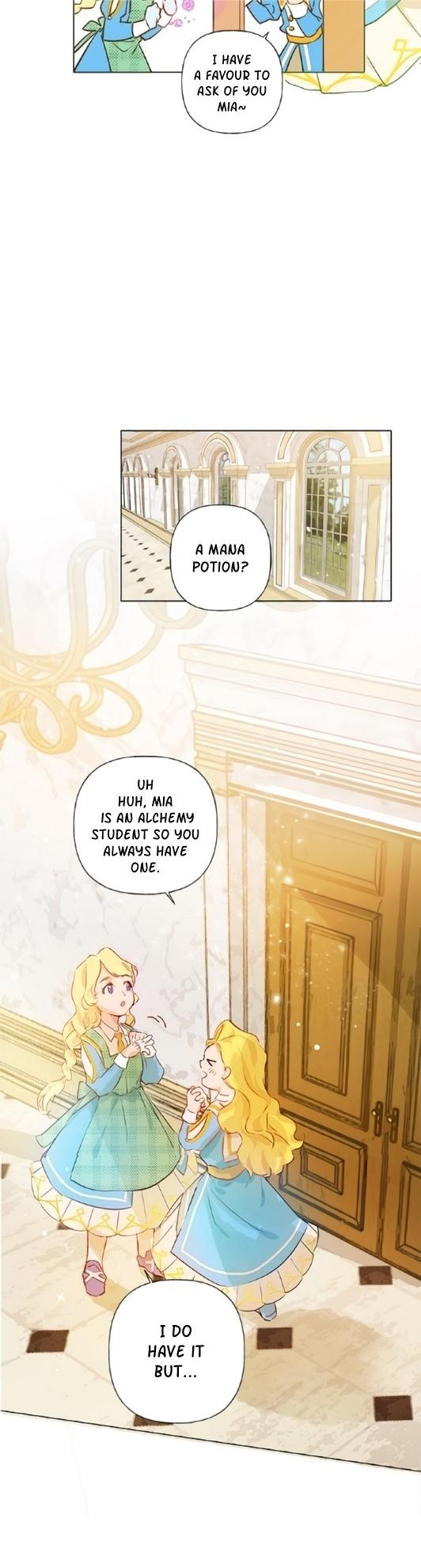 The Golden Haired Elementalist Chapter 4 page 12 - Chapter 4