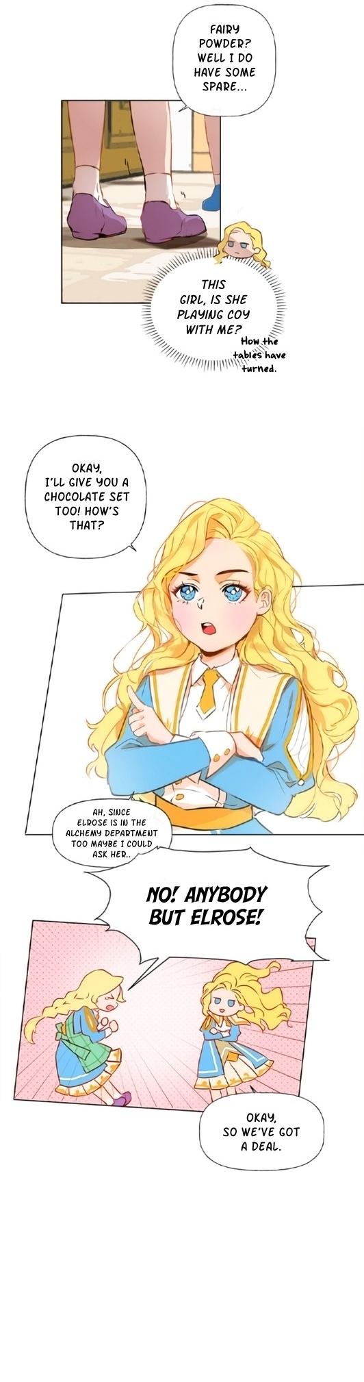 The Golden Haired Elementalist Chapter 4 page 14 - Chapter 4