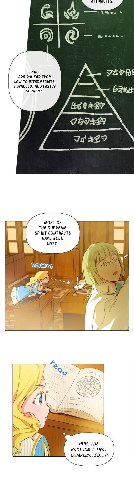 The Golden Haired Elementalist Chapter 4 page 2 - Chapter 4