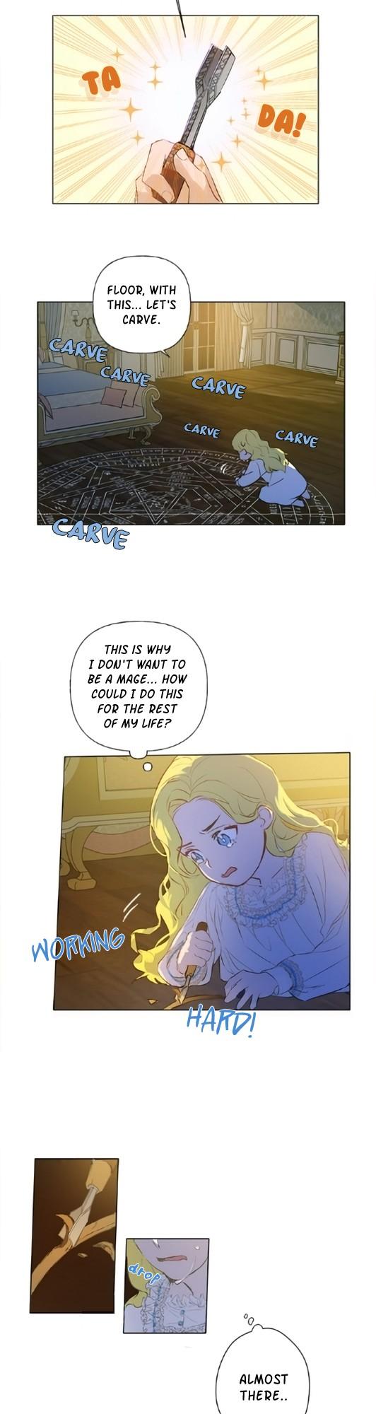 The Golden Haired Elementalist Chapter 4 page 21 - Chapter 4