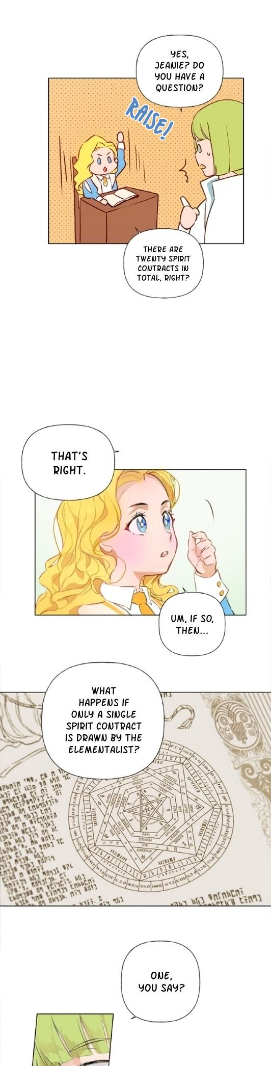 The Golden Haired Elementalist Chapter 4 page 3 - Chapter 4