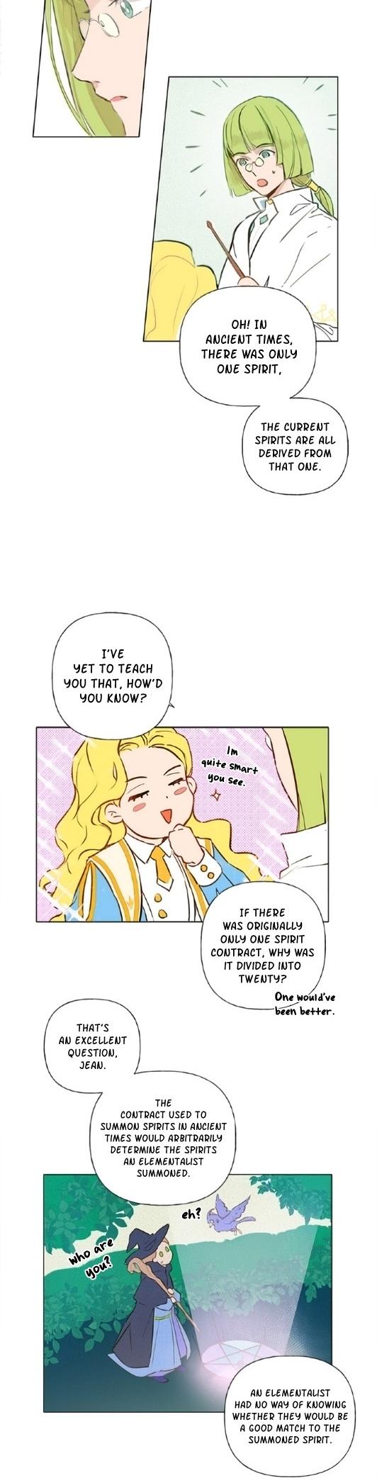 The Golden Haired Elementalist Chapter 4 page 4 - Chapter 4