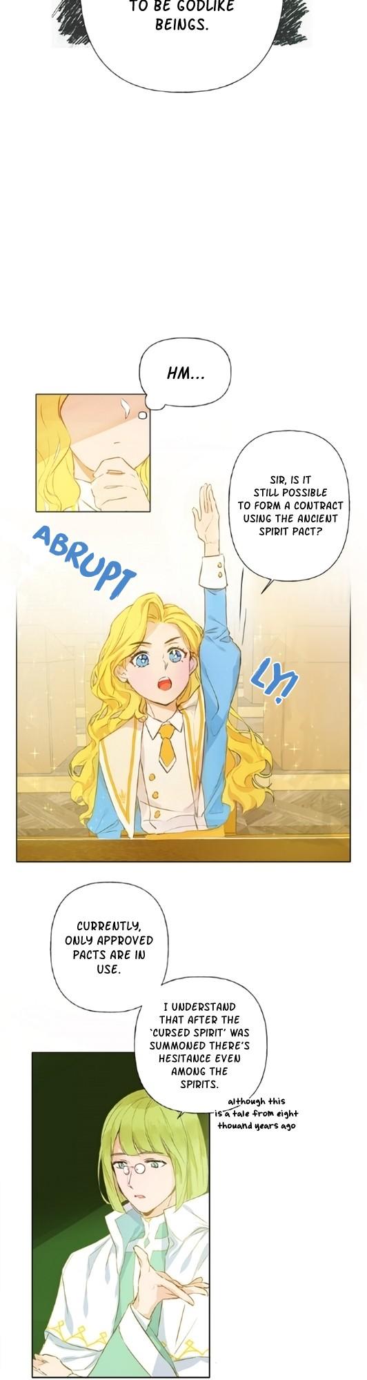 The Golden Haired Elementalist Chapter 4 page 8 - Chapter 4