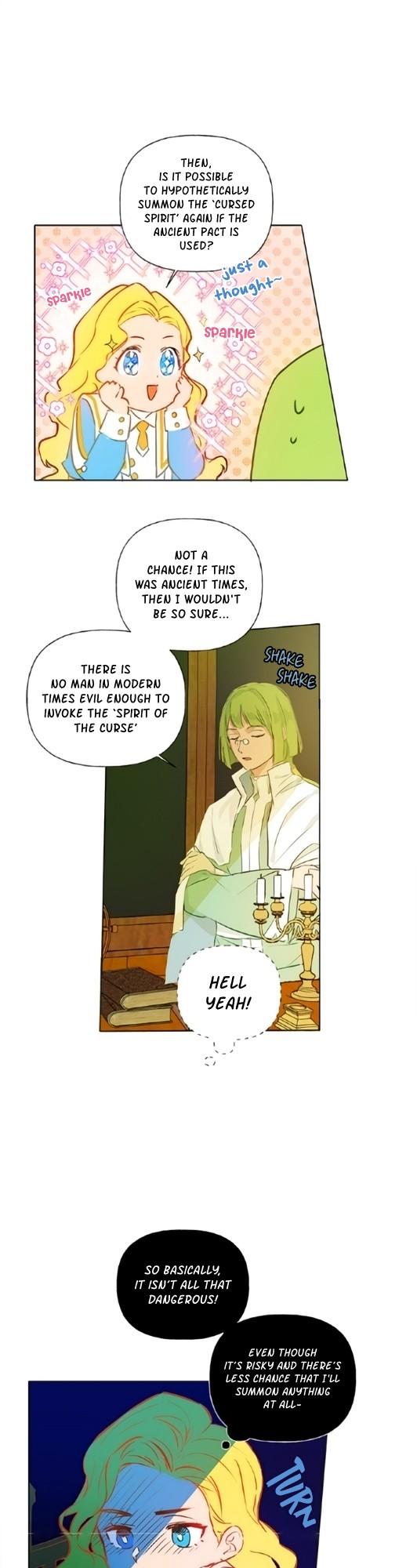 The Golden Haired Elementalist Chapter 4 page 9 - Chapter 4