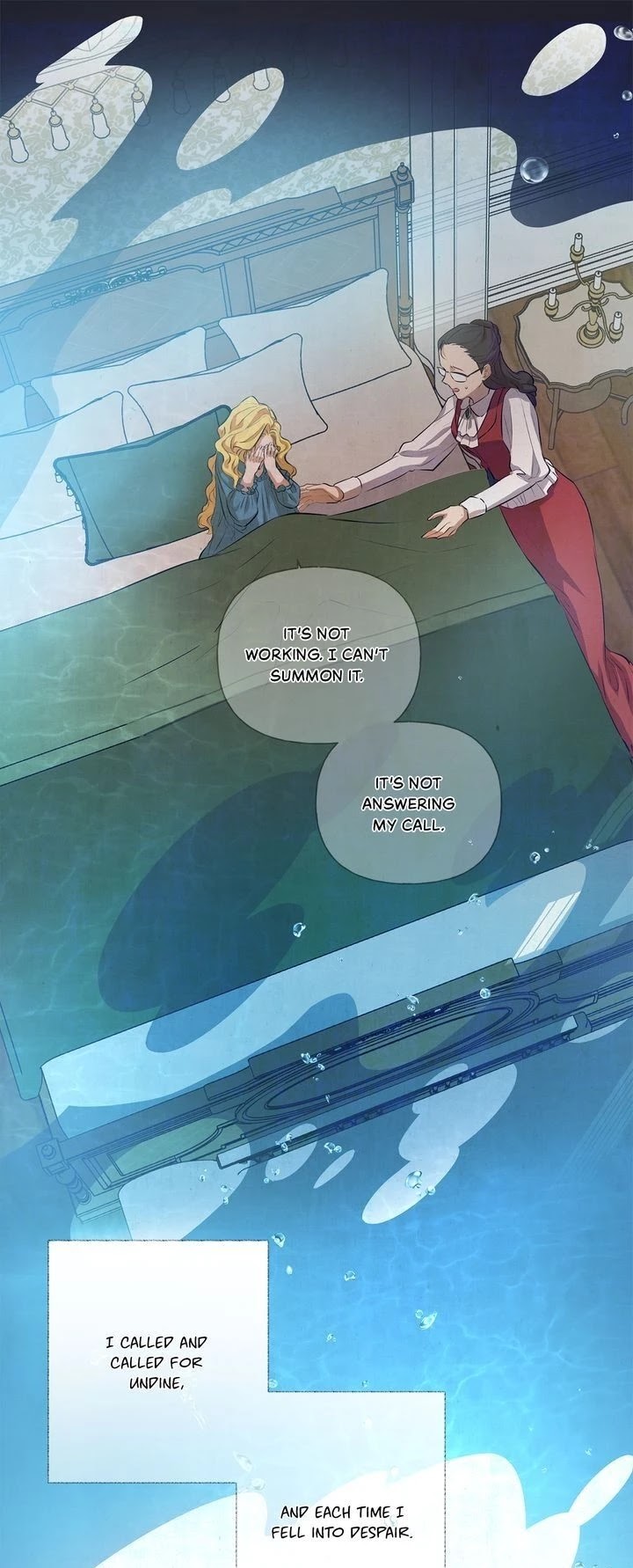 The Golden Haired Elementalist Chapter 40 page 13 - Chapter 40