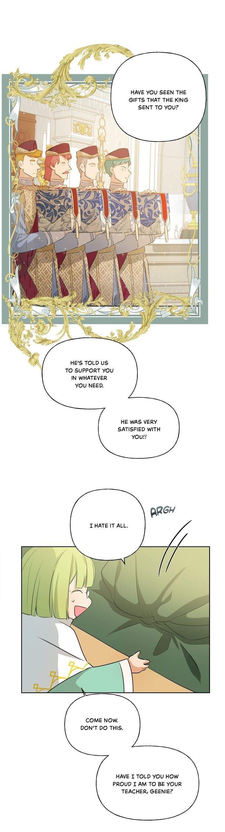 The Golden Haired Elementalist Chapter 40 page 28 - Chapter 40
