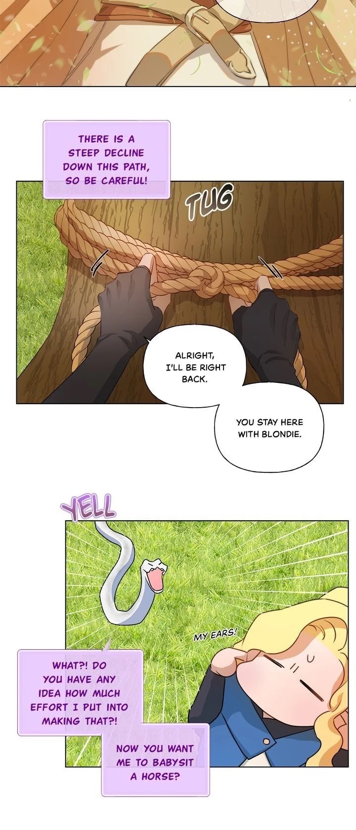 The Golden Haired Elementalist Chapter 41 page 33 - Chapter 41