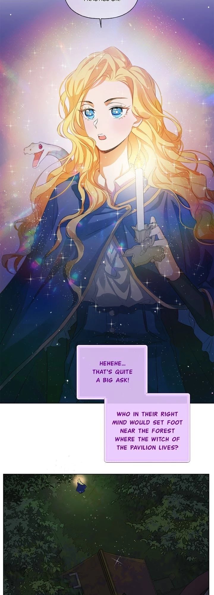 The Golden Haired Elementalist Chapter 41 page 7 - Chapter 41
