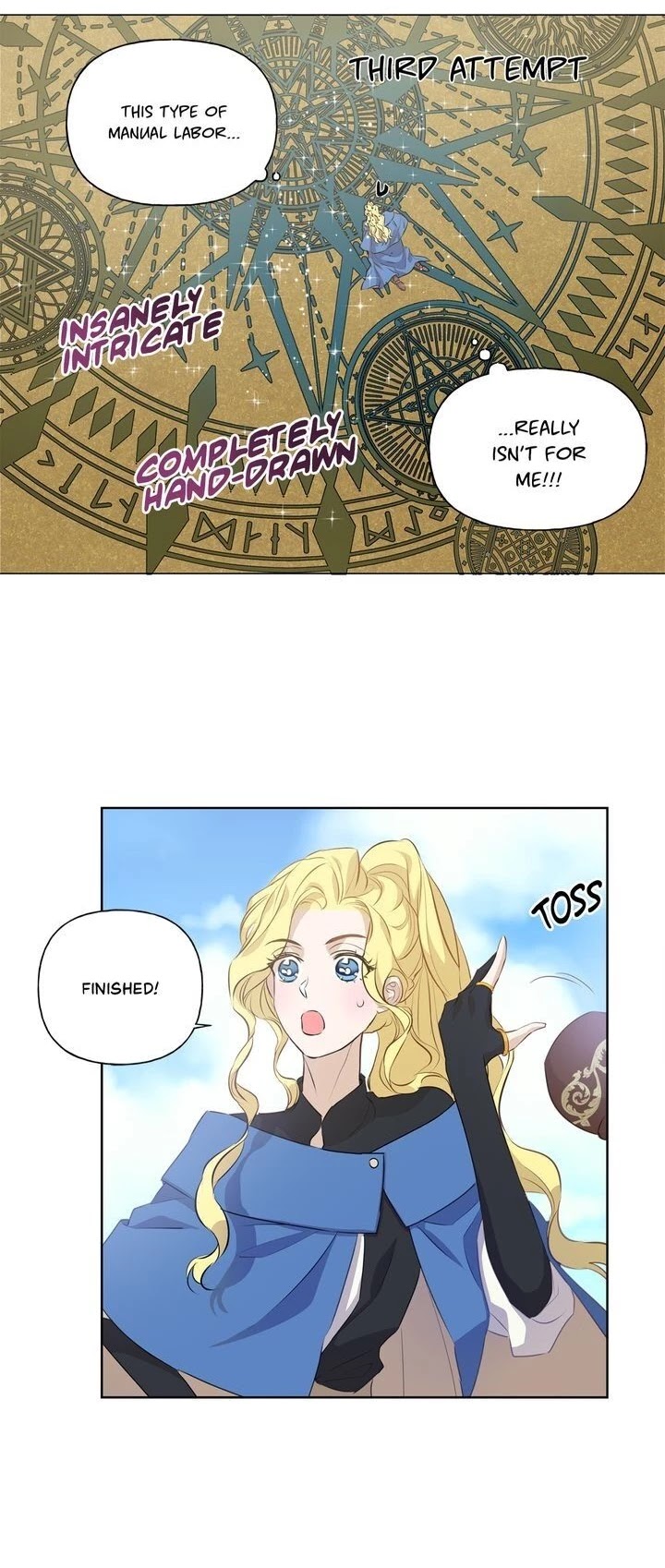 The Golden Haired Elementalist Chapter 42 page 4 - Chapter 42