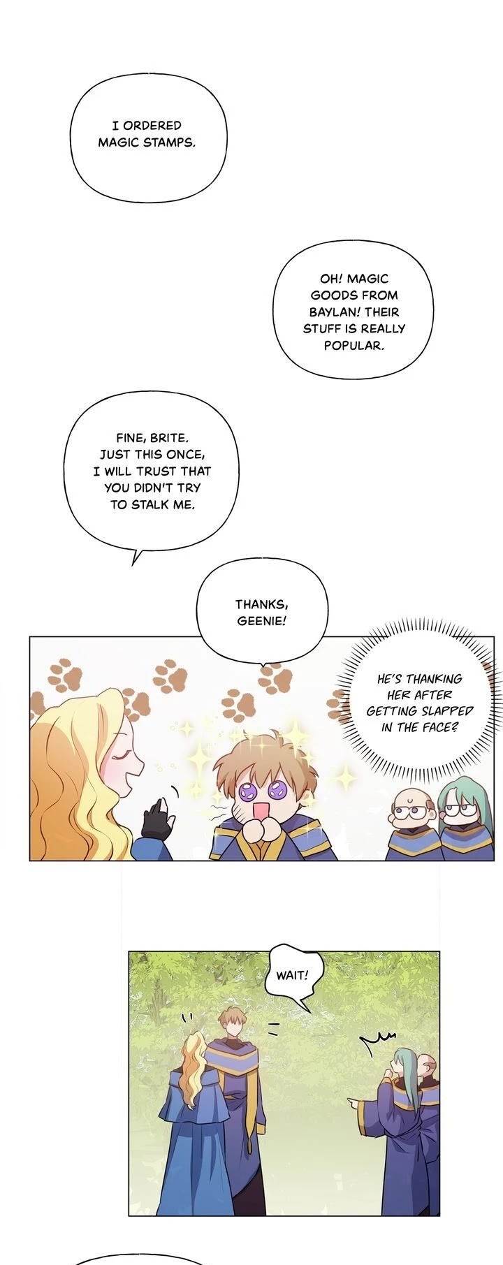 The Golden Haired Elementalist Chapter 42 page 42 - Chapter 42