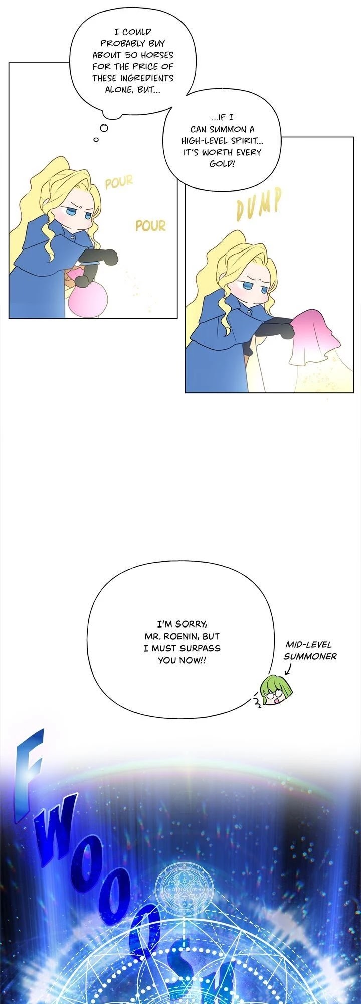 The Golden Haired Elementalist Chapter 42 page 5 - Chapter 42