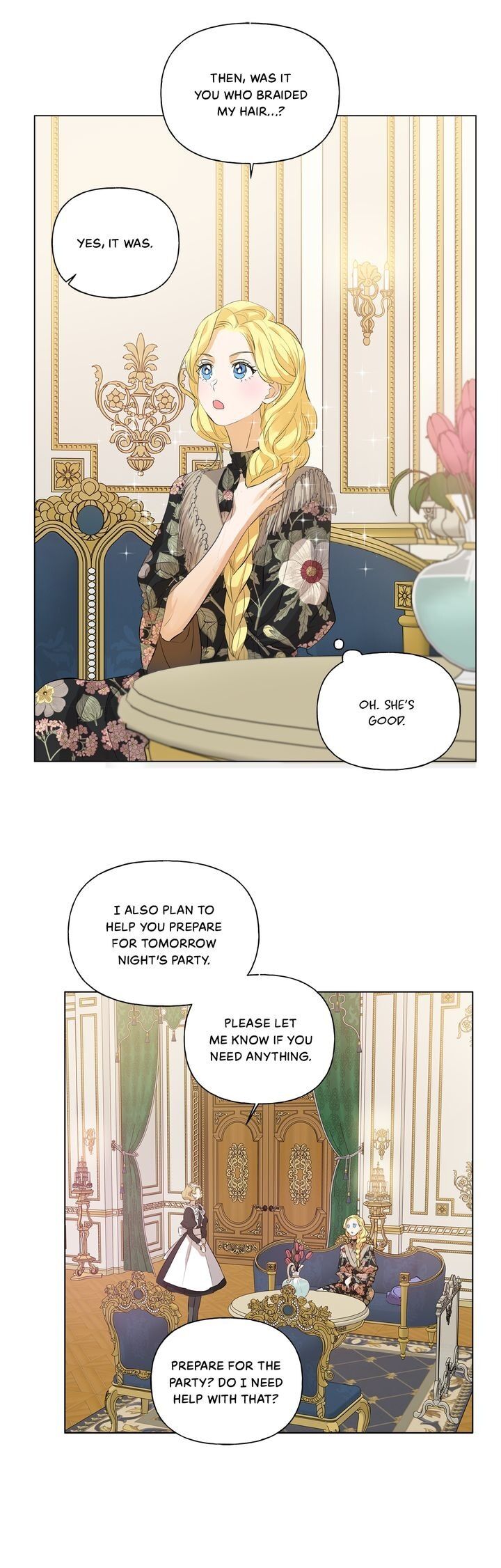 The Golden Haired Elementalist Chapter 44 page 13 - Chapter 44