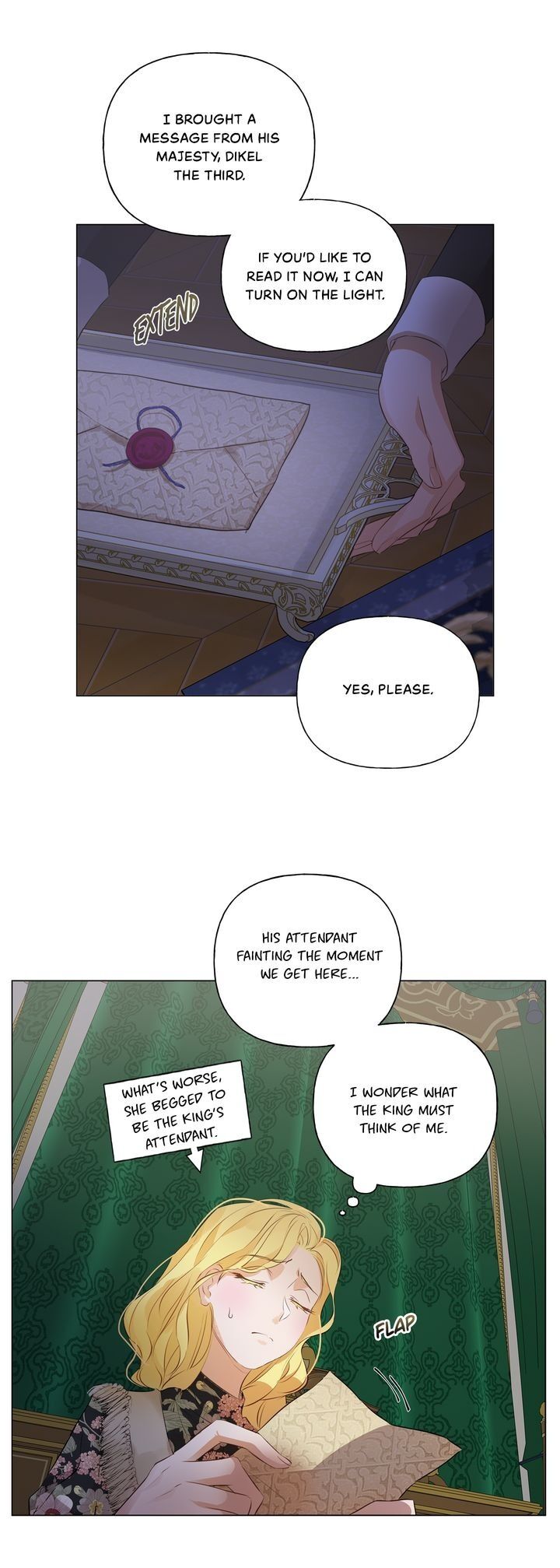 The Golden Haired Elementalist Chapter 44 page 9 - Chapter 44