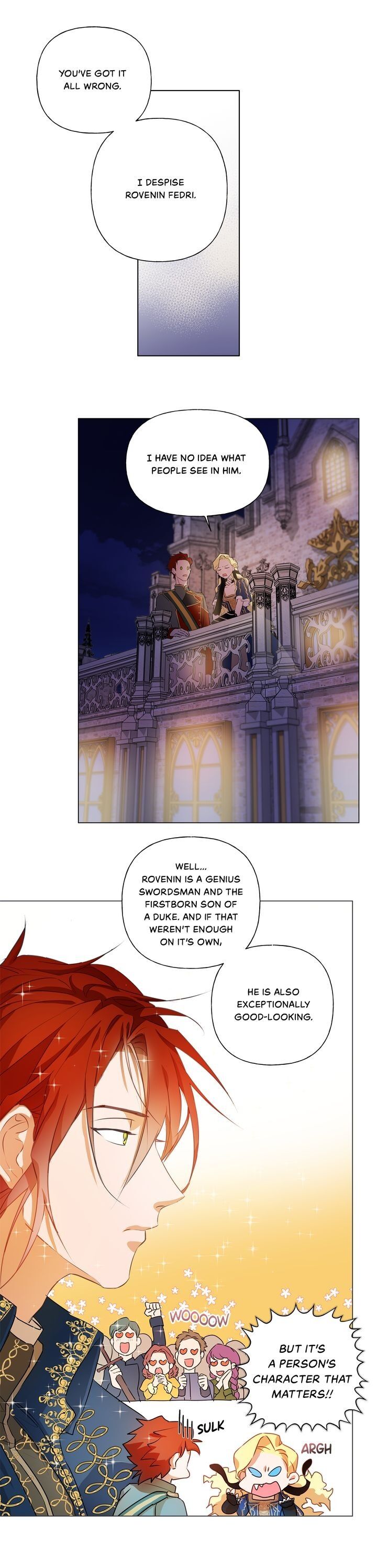 The Golden Haired Elementalist Chapter 45 page 12 - Chapter 45