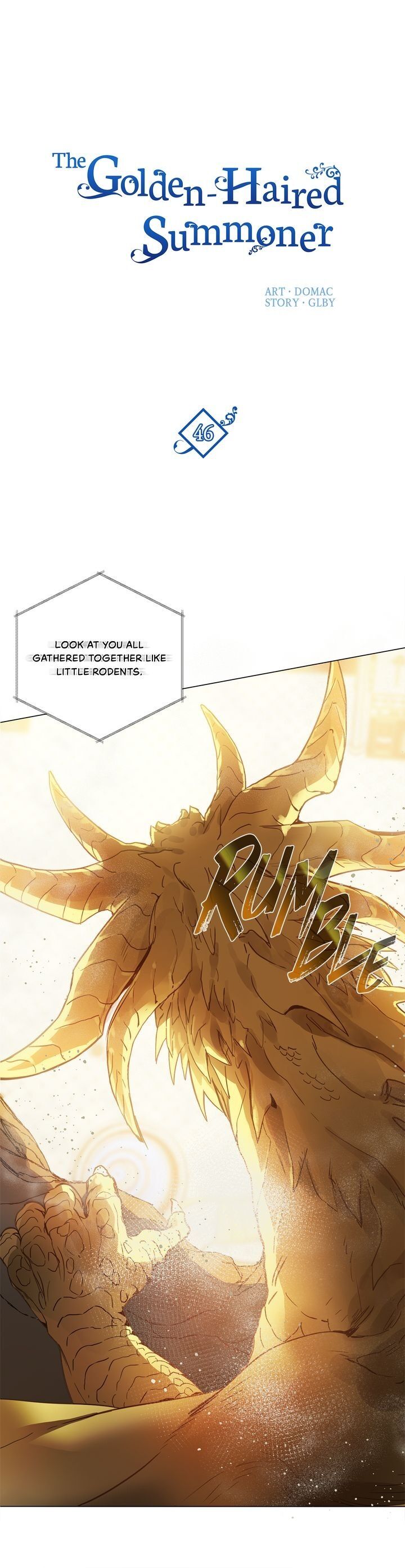 The Golden Haired Elementalist Chapter 46 page 1 - Chapter 46: S1 Finale