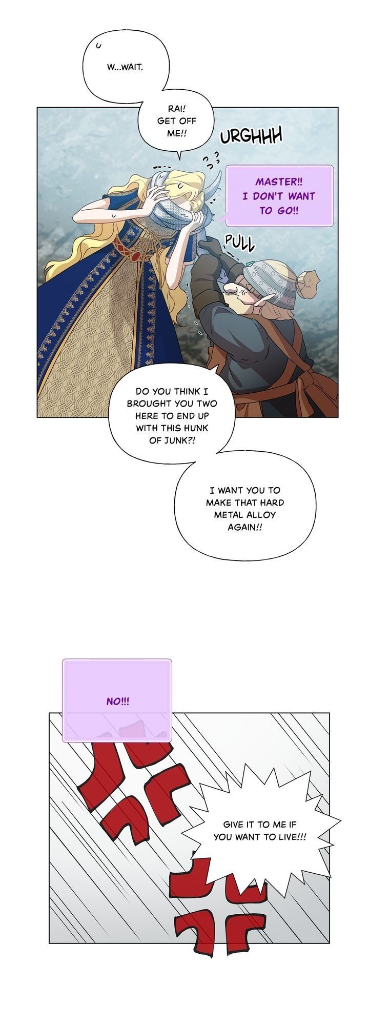 The Golden Haired Elementalist Chapter 47 page 12 - Chapter 47