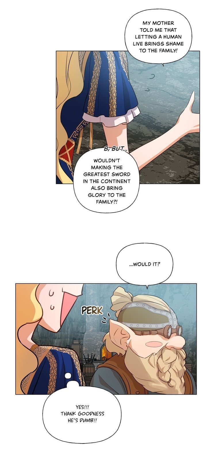 The Golden Haired Elementalist Chapter 47 page 23 - Chapter 47