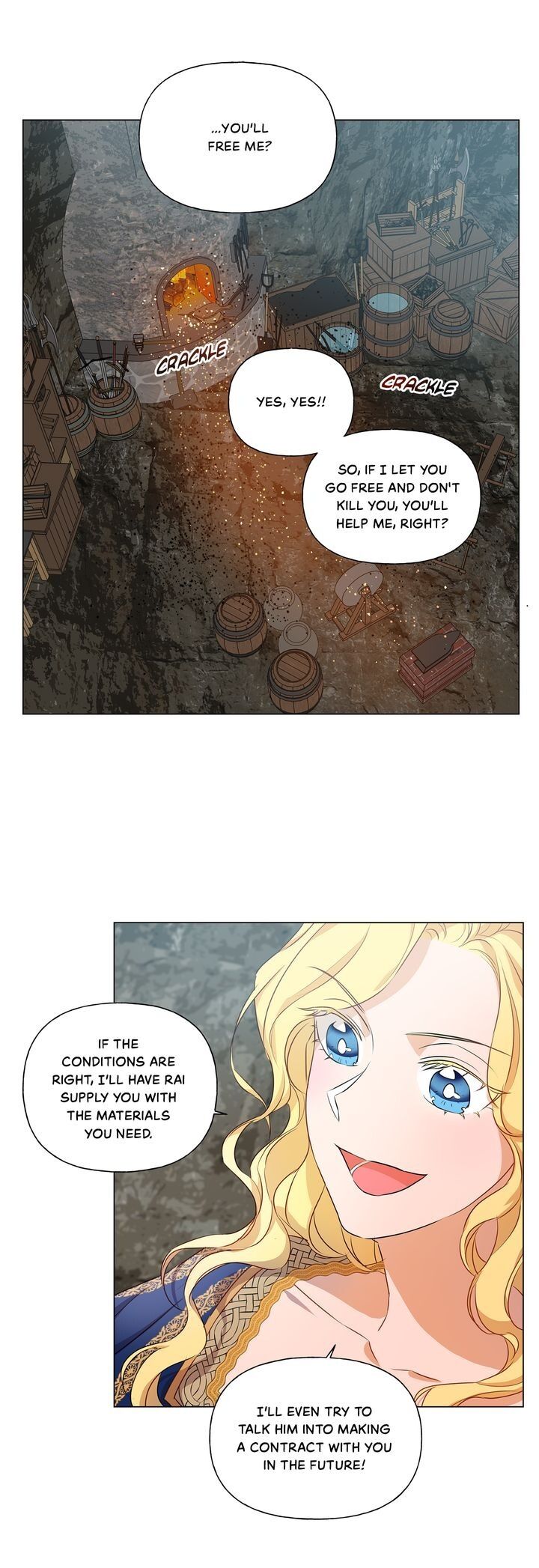 The Golden Haired Elementalist Chapter 47 page 36 - Chapter 47