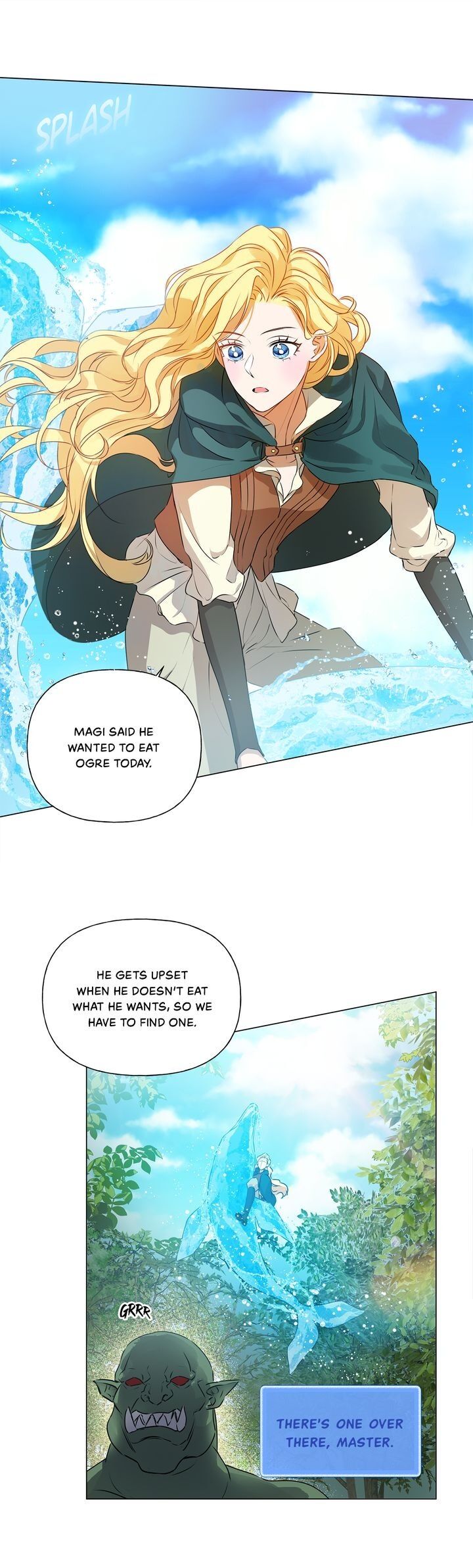 The Golden Haired Elementalist Chapter 48 page 13 - Chapter 48